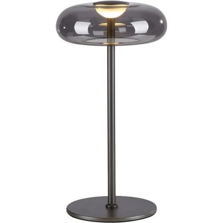 SCHÖNER WOHNEN-Kollektion LED Tischleuchte POSH, Memoryfunktion, LED fest integriert, Warmweiß, SCHÖNER WOHNEN Kollektion, Schnurdimmer, Memoryfunktion