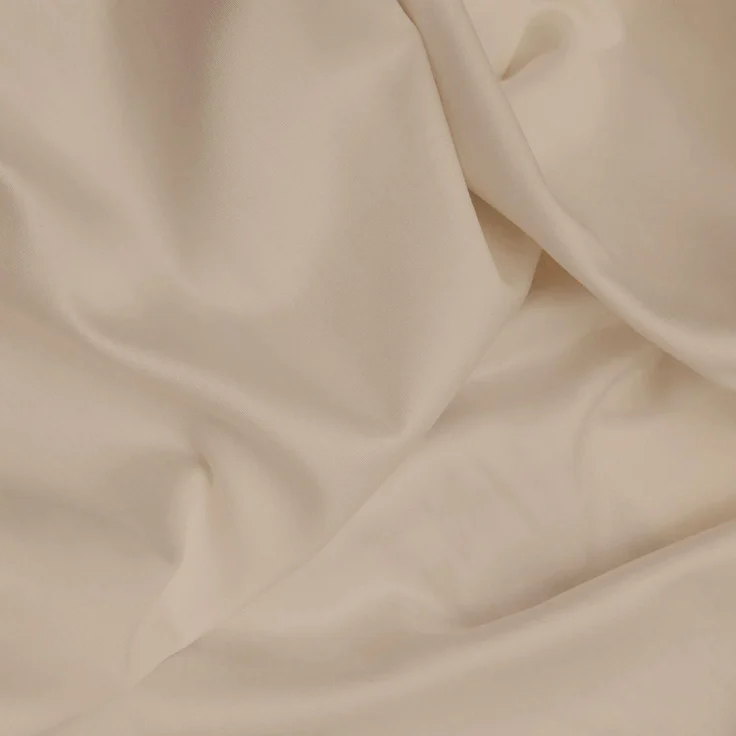 L'essentiel Maison 'De Beige' Satin-Spannbettlaken für Doppelbetten (FR) (IT) (ES) (DE), Beige, 190+30 x 140 cm – Bild 2