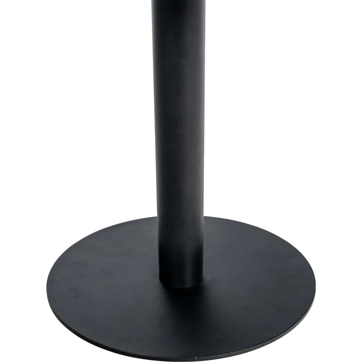 CLP Beistelltisch Aspen runde Tischplatte mit schwarzem Metallgestell,eiche M – Bild 6