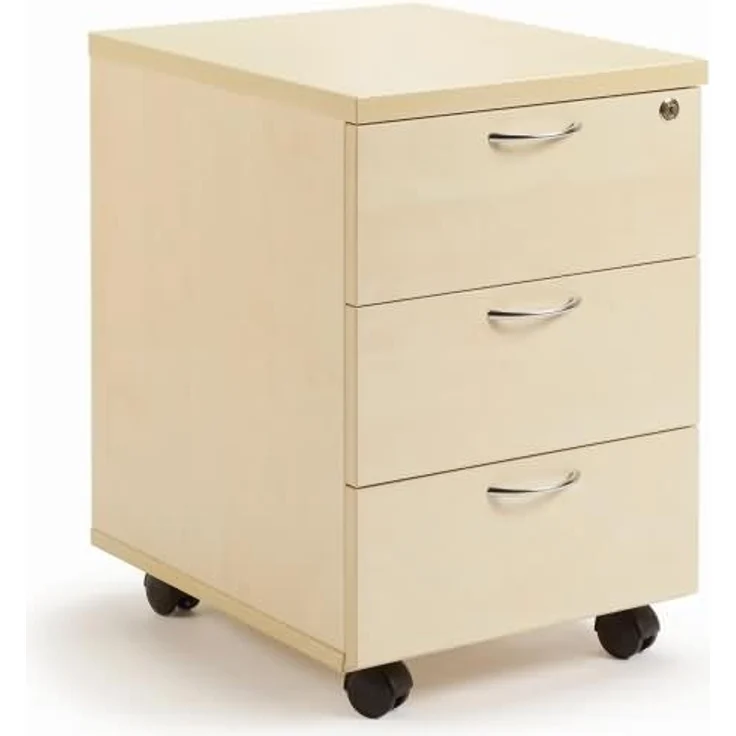 Soennecken Rollcontainer 3xSchub 58,5x40,7x50cm ahorn