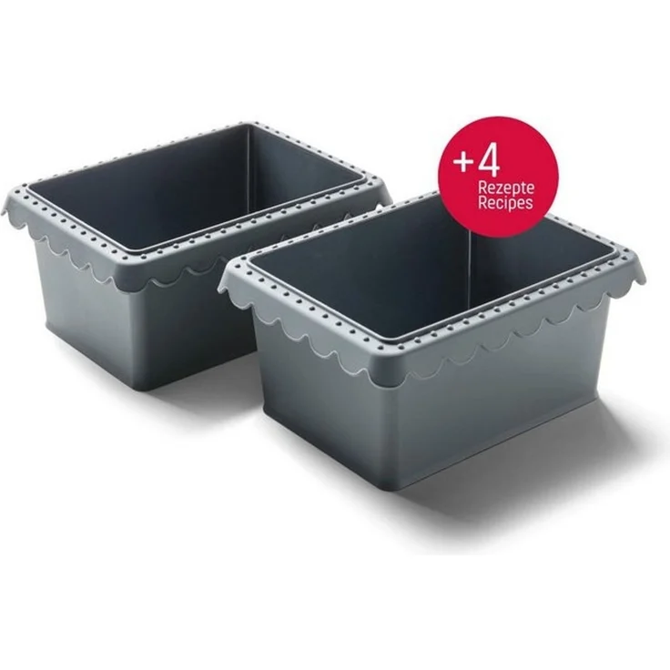 Coolinato Brotbackform 3 in 1 Silikon Universalschüssel – Bild 4