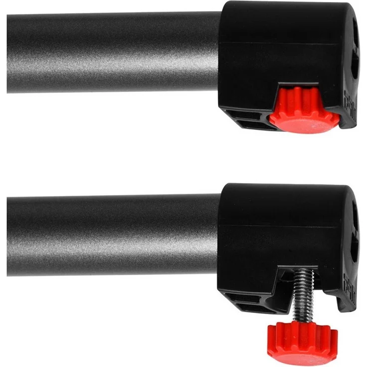 Beautissu Stehtisch klappbar 60 cm Schwarz Bellini – Kratzfest Stabil Wetterbeständig – Stehtische Outdoor Bistrotisch Rund Montage leicht Halterung vormontiert– Biertisch Partytisch Klappbar Bartisch – Bild 3