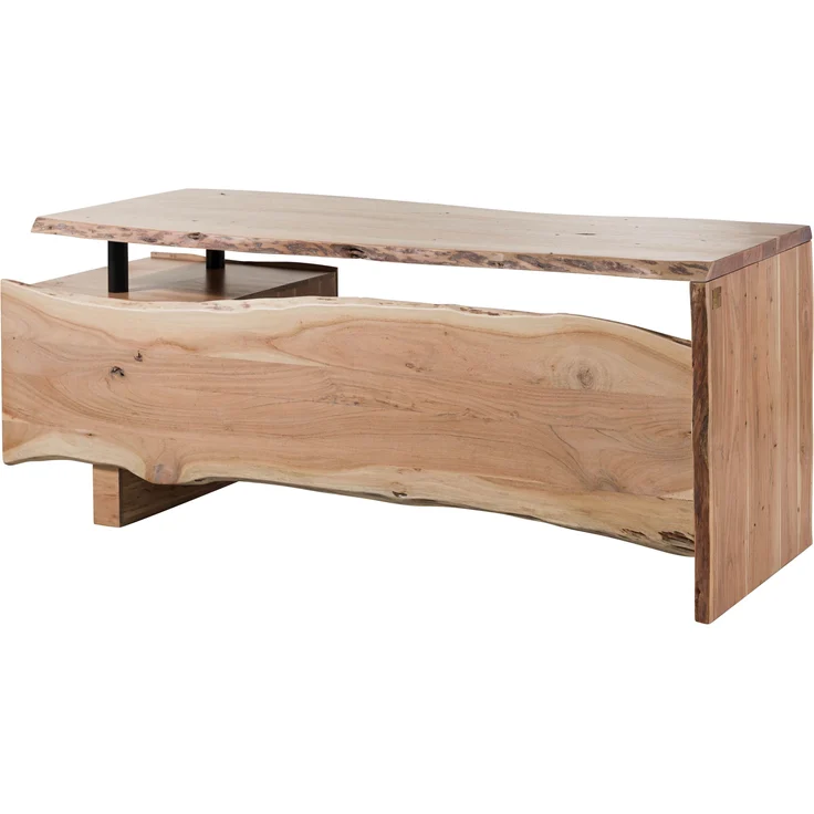 Schreibtisch Akazie 190x70x76 natur lackiert PURE ACACIA #151 – Bild 10