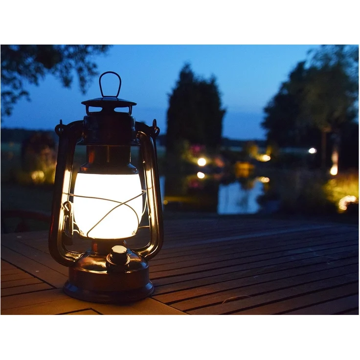 LED Akku Camping Laterne "CT-Copper Pro" ØxH 12x23,5cm, USB-C, warmweiß, dimmbar – Bild 4