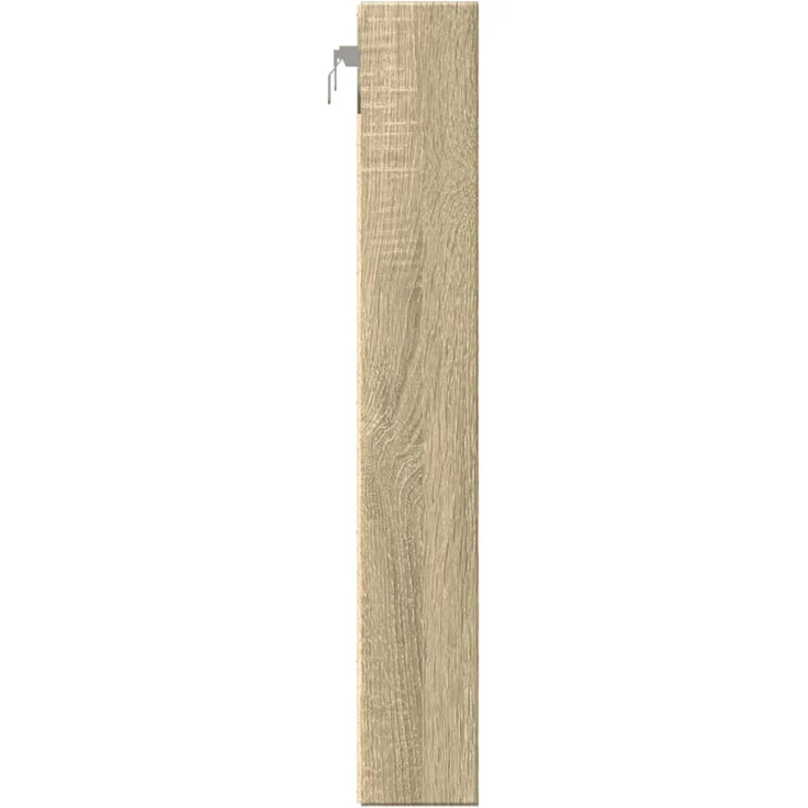 vidaXL Vitrinenschrank Sonoma-Eiche 60x8,5x58 cm Holzwerkstoff 847963 – Bild 6