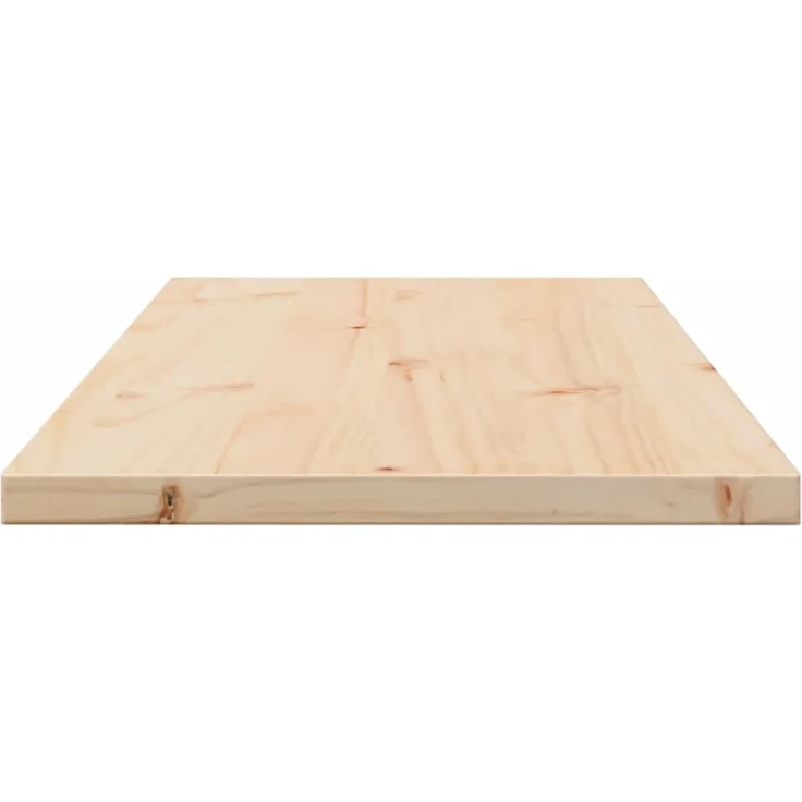 vidaXL Tischplatte 110x40x2,5 cm Rechteckig Massivholz Kiefer 847432 – Bild 2