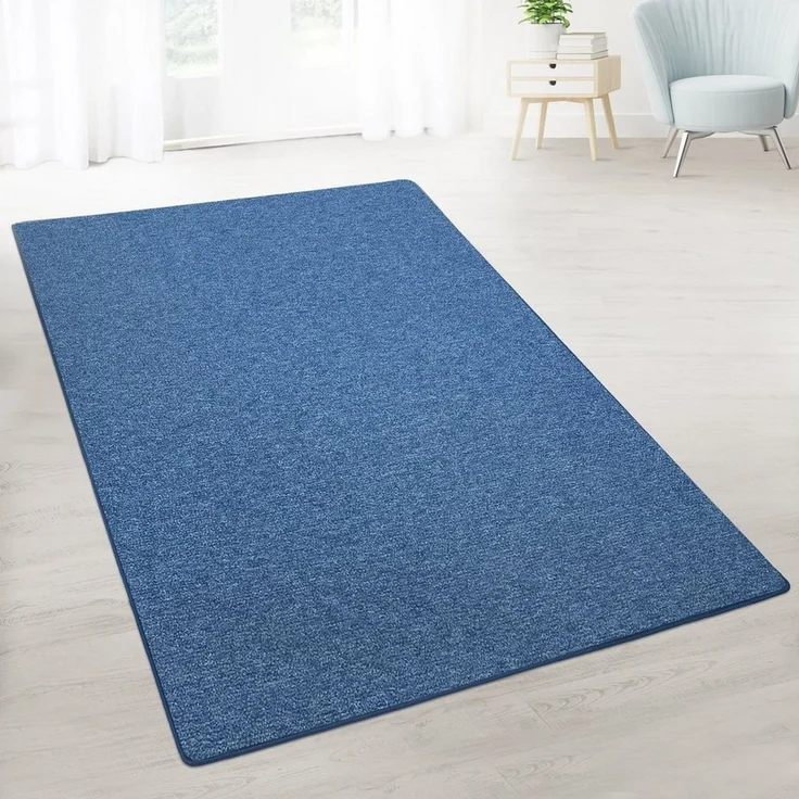 casa pura Teppich London, Erhältlich in vielen Farben & Größen, Teppichläufer, Läufer, rechteckig, Höhe: 4 mm – Bild 1