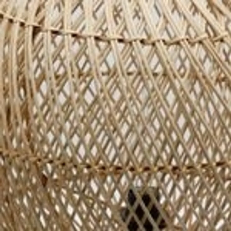 Rattan Pendelleuchte – Bild 5