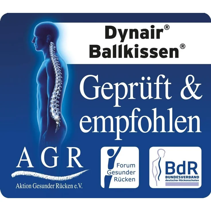 Dynair Ballkissen, 33 cm Durchmesser, in schwarz, von Togu – Bild 6