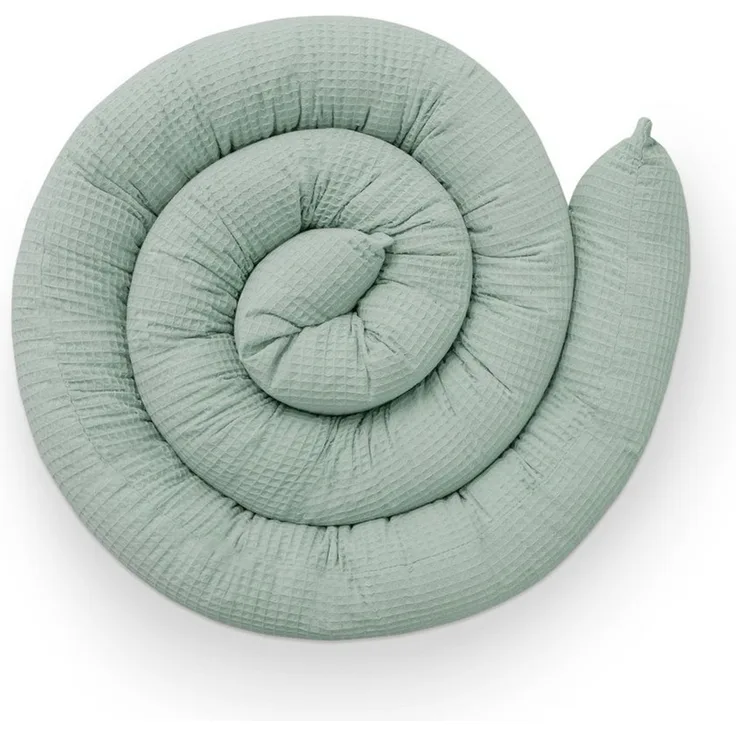 Ehrenkind Nestchenschlange Bettschlange aus 100% Bio-Baumwolle, Schutz und Geborgenheit, (Kuschelschlange, Bettumrandung Babybett), Bettschlange Baby