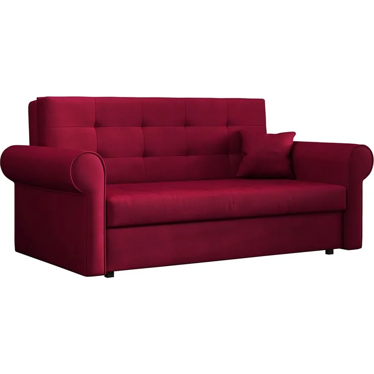 Mirjan24 'Viva Silver III' Schlafsofa, Rot, 85 x 98 x 168 cm