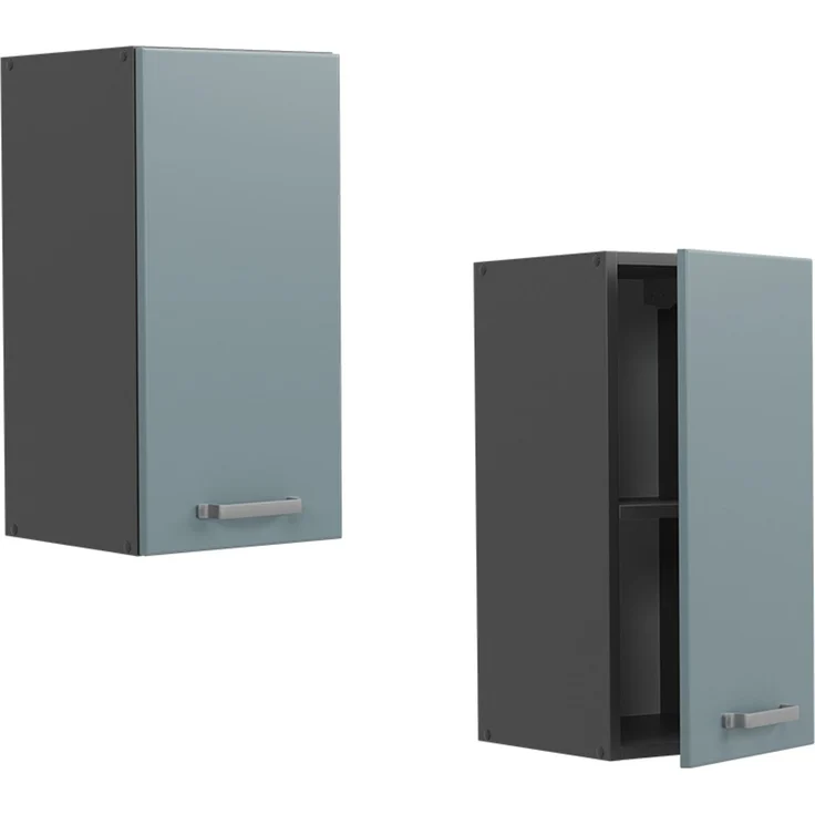 Hängeschrank R-Line Blau-Grau 30 cm Vicco – Bild 5