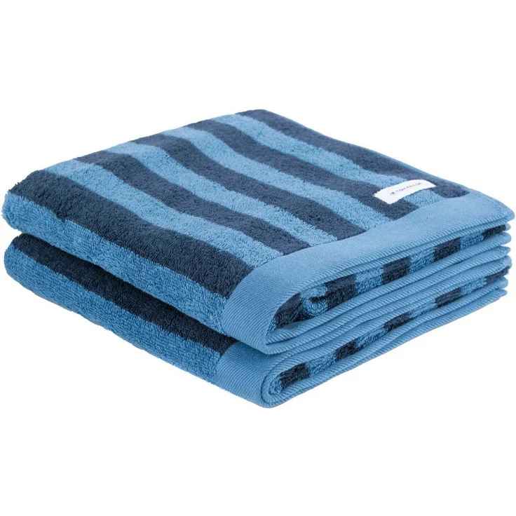 TOM TAILOR HOME Handtuch CLASSIC BATH, Frottier (2-St), 100% Baumwolle, 50x100 cm, in trendigen Farben – Bild 1