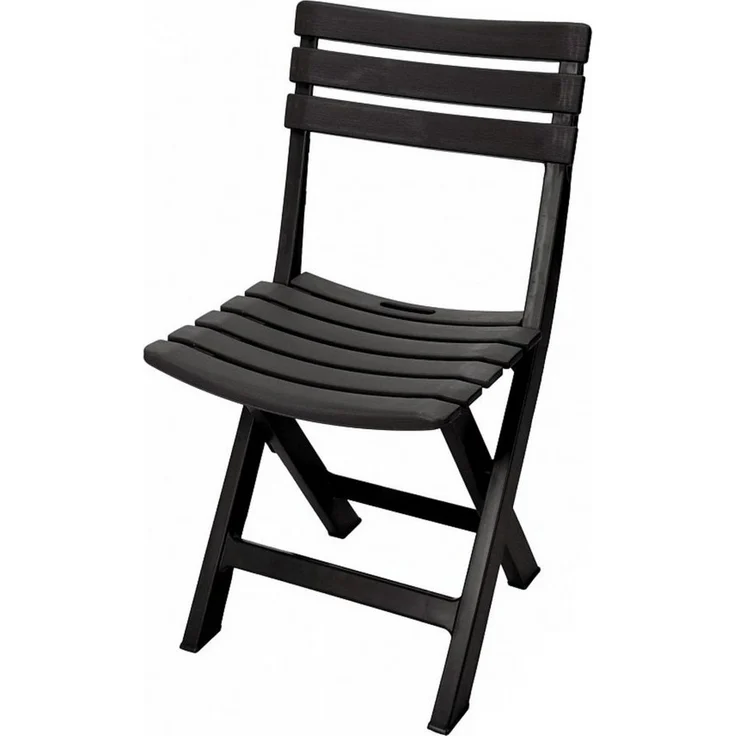 Progarden Klappstuhl Balkonstuhl Gartenstuhl Campingstuhl Stuhl 78x44x42cm Anthrazit (Set, 4 St), UV-Beständig, Robust, Wetterfest, Made in Italy, Hochwertig – Bild 2