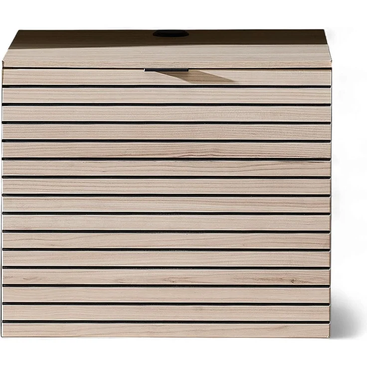 INA TV-Lowboard in Schilfgrün, Artisan Eiche Optik FSC-Zertifiziert - Moderner TV Schrank mit viel Stauraum für Ihr Wohnzimmer - 60 x 51 x 44 cm (B/H/T)
