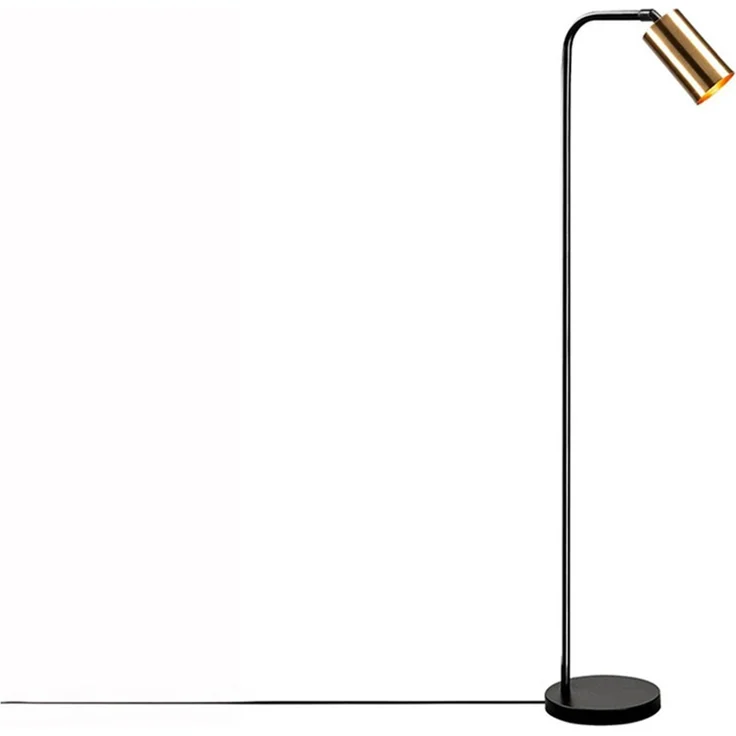 KAWOLA Stehlampe ZERMATT Metall schwarz vintage 120 x 22 x 28 cm – Bild 3