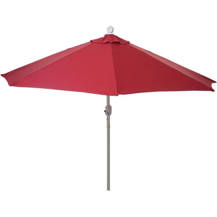 MCW Balkonschirm Lorca-300, LxB: 285x135 cm, Optional mit Schirmständer, witterungsfest Platzsparend faltbar