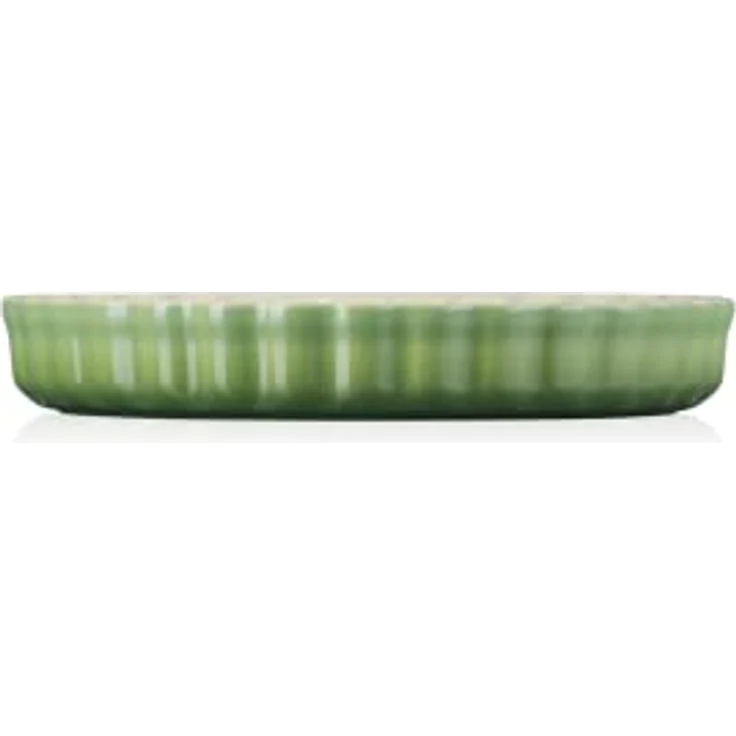 Le Creuset Tarteform Bamboo, 28 cm keramik mit geriffelter Seitenwand für perfekte Backergebnisse – Bild 3