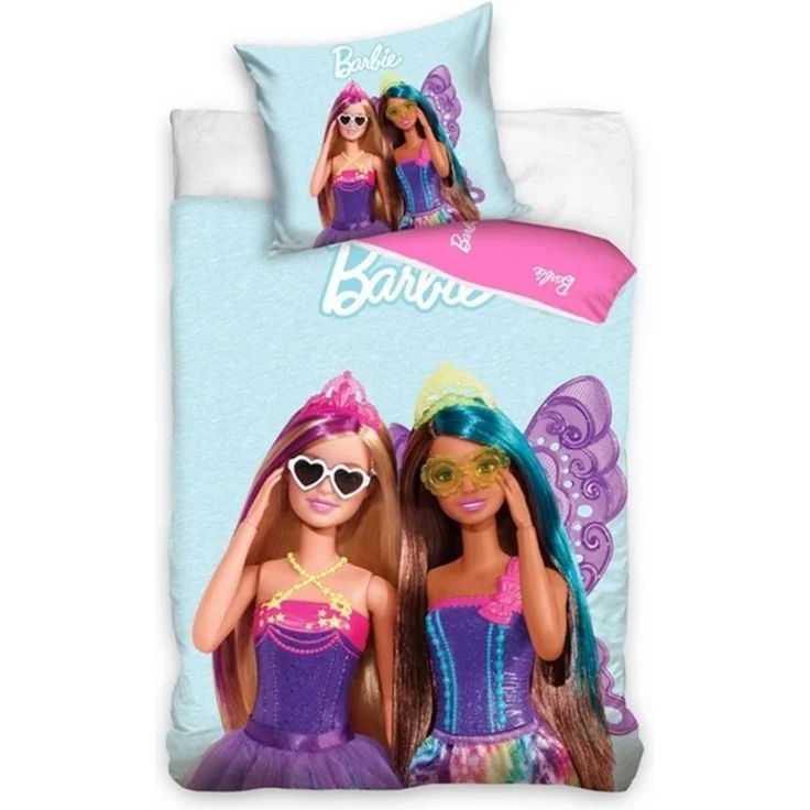 Barbie Kinderbettwäsche BARB221030 135x200 cm + 80x80 cm – Bild 3