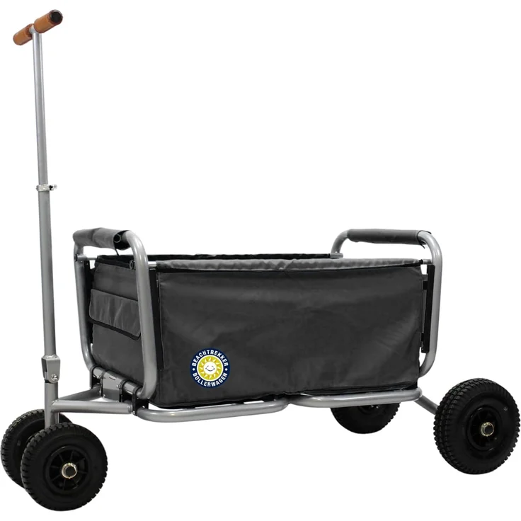 Beachtrekker 'LiFe' Klappbollerwagen schwarz, inkl. Feststellbremse – Bild 9