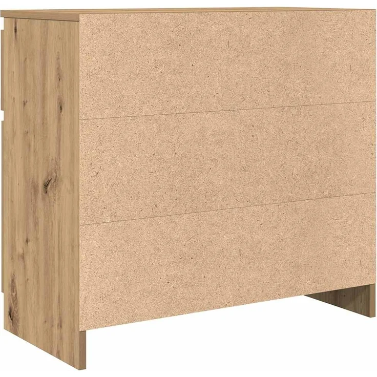 vidaXL Sideboard mit Schublade Artisan-Eiche 71x35x65 cm Holzwerkstoff 861606 – Bild 7