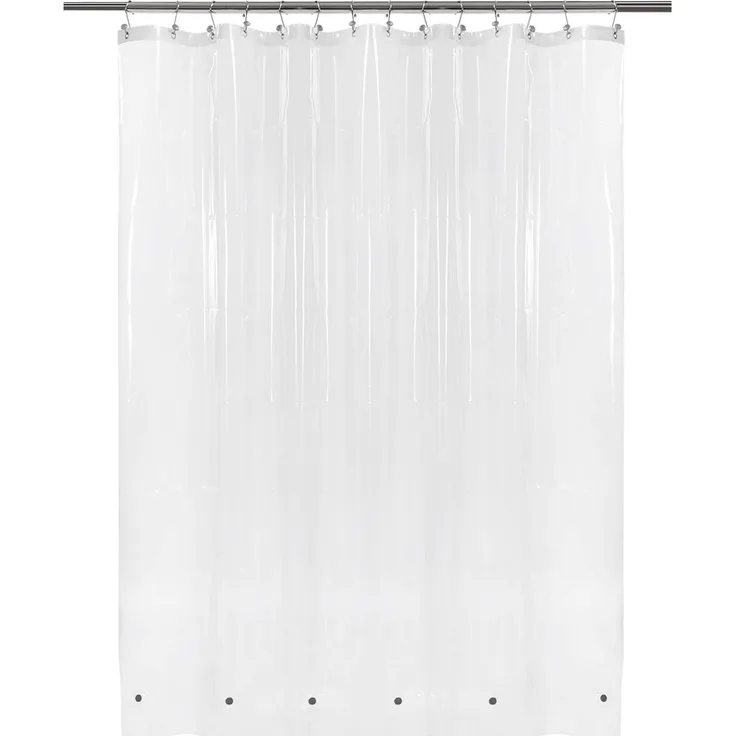 Barossa Design Duschvorhang, PEVA 82"x74"(Width x Height) farblos