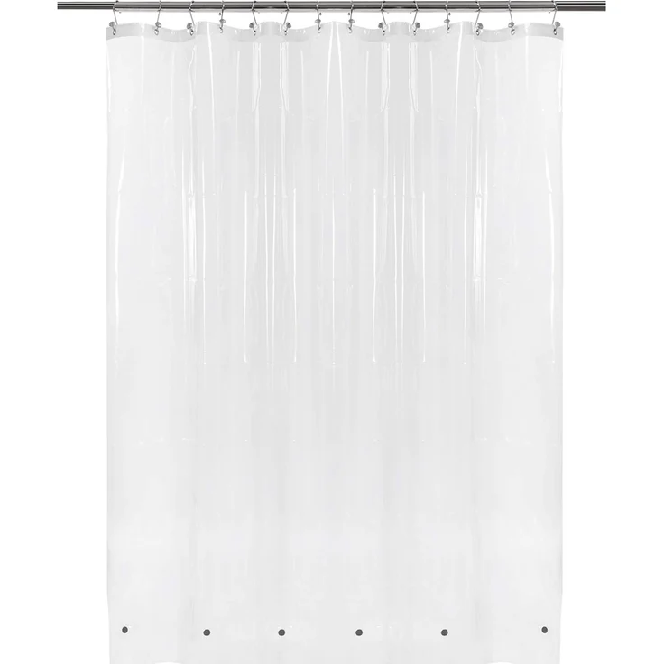Barossa Design Duschvorhang, PEVA 82"x74"(Width x Height) farblos