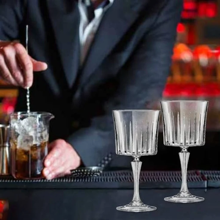 Cocktailglas RCR Kristall 0 5 l 4 Stück. – Bild 5