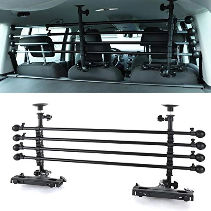 Gepäckraumgitter Schutzgitter Trenngitter Hundegitter universal Auto SUV Kombi – Bild 2