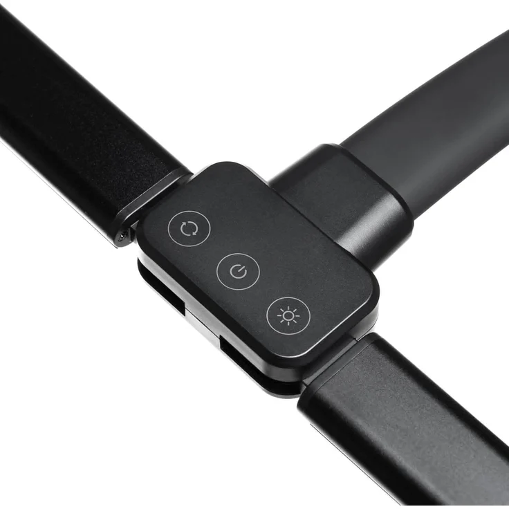 Lindby Klemmleuchte Nilay, LED, Metall, Schwarz Farbwechsel warmweiß / tageslicht IP20, LED 18 W gesamt, Farbwechsel warmweiß / tageslicht – Bild 9