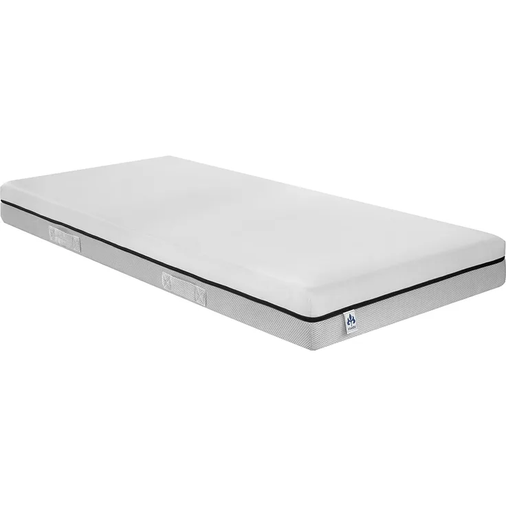 Irisette Smart 2 in 1 Duo 7-Zonen Kaltschaummatratze Duo Härtegrad H3 und H4, 200x200 cm, Öko-Tex zertifiziert