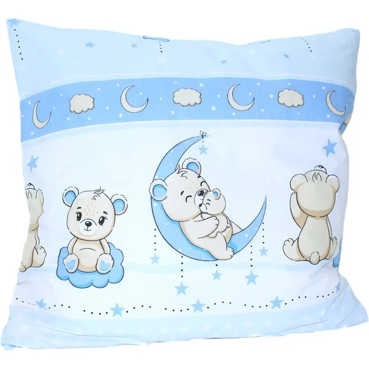 Primawela Kissenbezug Baby Kinder Kissenbezug 80 x80 cm Kissenhülle Bezug für Kissen – Bild 1