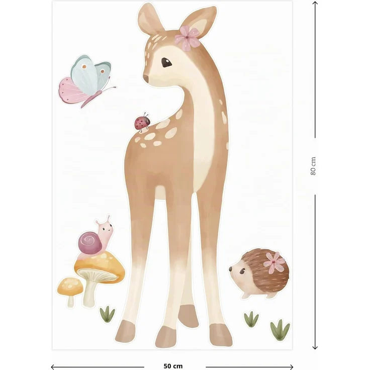 Little Dutch Wandsticker - Fairy Garden Multicolor – Bild 4