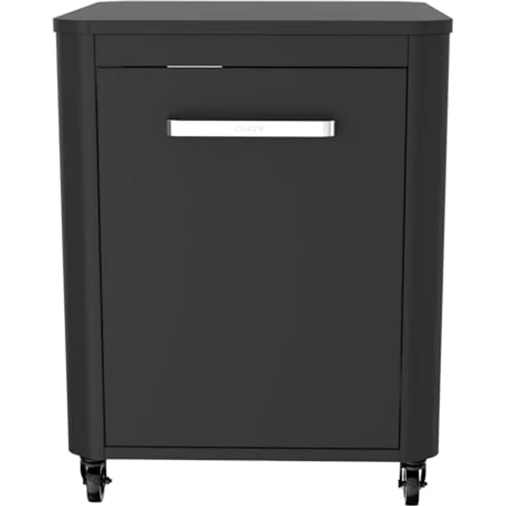 Cozze® Premium Outdoor Schrank Garten mit 2 klappbaren Seitentischen – Hochwertiges Sideboard Outdoor – Praktischer Gartenschrank für den Außenbereich (Gartenmöbel Schrank für Gasflasche & Zubehör) – Bild 7