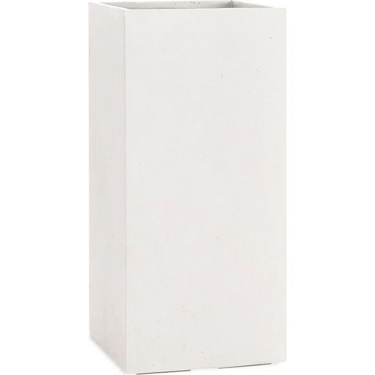 Pflanzwerk® Pflanzkübel TOWER Premium Blumenkübel Pflanzsäule Fiberglas mit Lotus-Effekt – Bild 1
