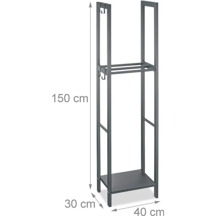 Kaminholzregal mit 2 Ablagen 10026017_945 – Bild 4