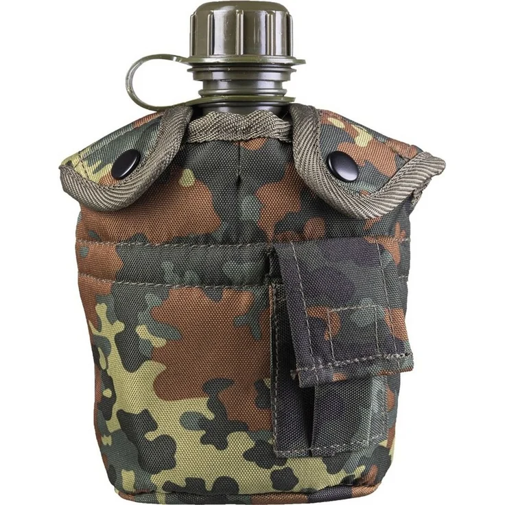 Mil-Tec Feldflasche US Feldflasche 1L mit Hülle
