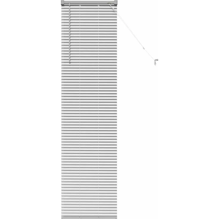 vidaXL Venezianische Jalousie Silber 175 x 50 cm 25 mm Aluminium 42005912 – Bild 2