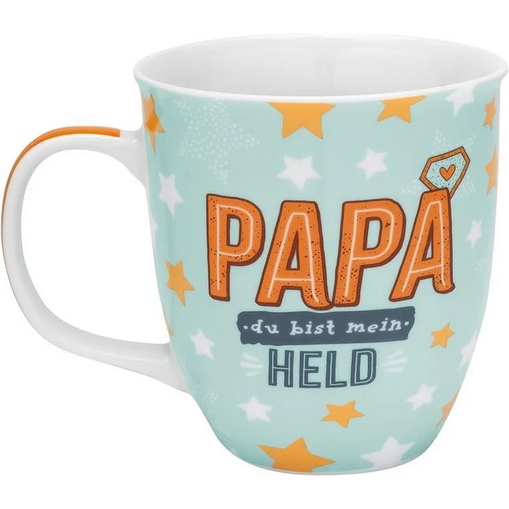 Tasse Tee- Kaffeetasse Kaffeebecher Geschenk Vatertag 40cl Sheepworld PAPA 48585 – Bild 2