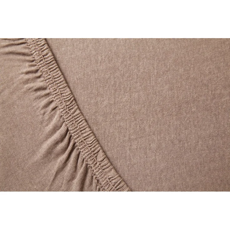 Hometex Premium Textiles Spannbettlaken Jersey Spannbettlaken 100% Baumwolle, Jersey, Gummizug: Rundumgummizug, Premium-Jersey Matratzenhöhe bis 23 cm – Bild 4