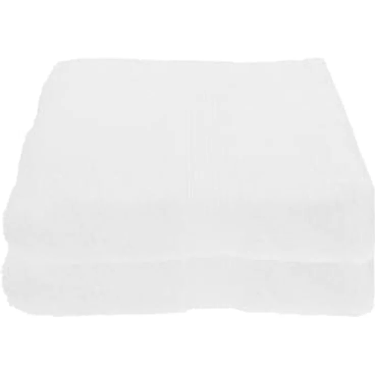 Julie Julsen Badetuch 2-Badetuch-Weiss-Badetuch 100x150 cm, Baumwolle (2-St) – Bild 2