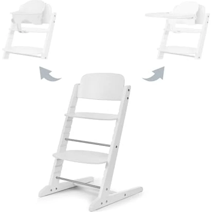 Cybex Iris 3-in-1 Hochstuhl mit Baby Set und Tablett All White – Bild 1