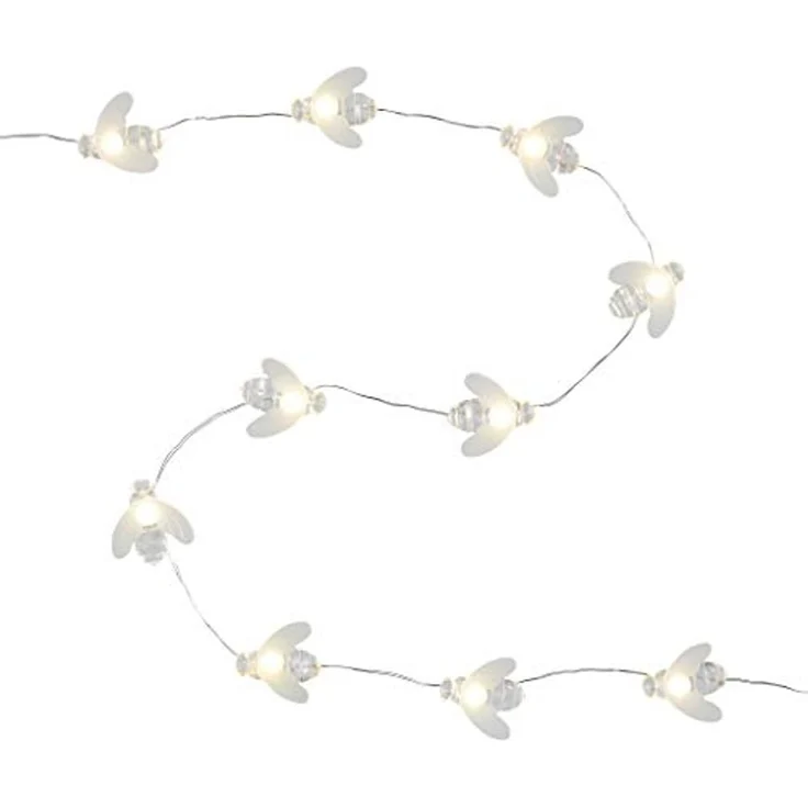 Lights4fun LED-Lichterkette 20er LED Micro Lichterkette Bienen – Bild 7