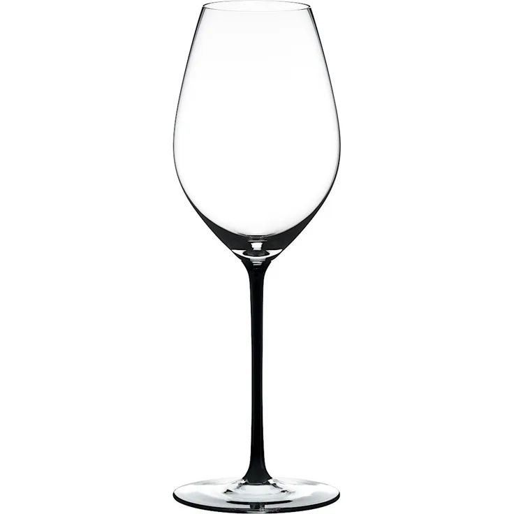 RIEDEL 4900/28B FATTO A MANO Champagner/Weinglas - Stiel SCHWARZ