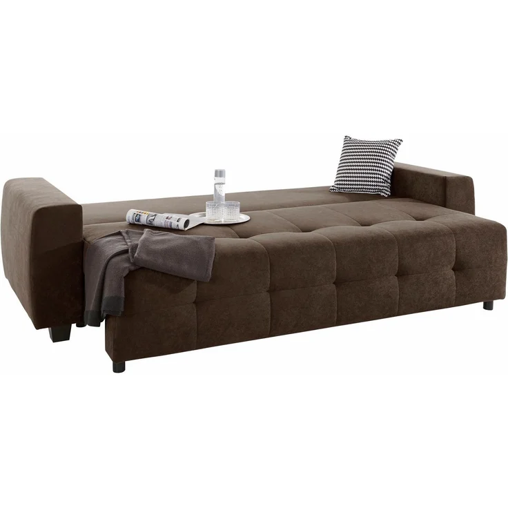 COLLECTION AB Schlafsofa Bella, mit Bettfunktion und Bettkasten, inkl. loser Rücken- und Zierkissen – Bild 2