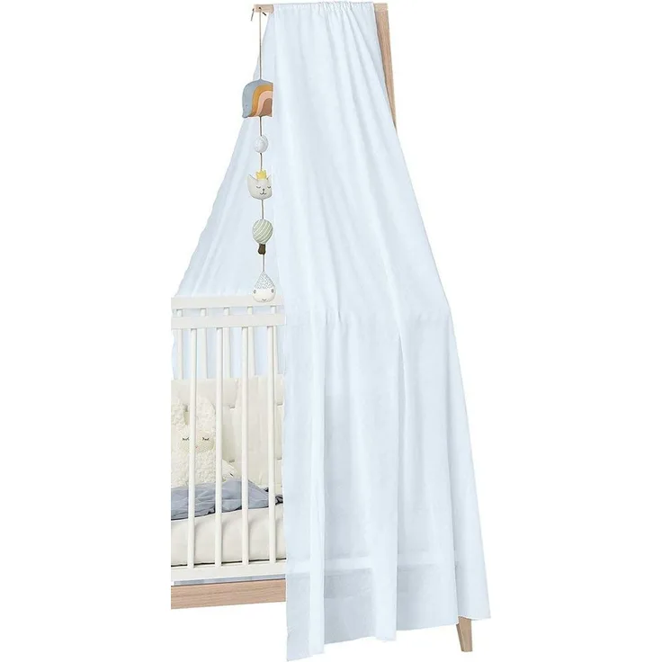 Canopy for Linea and Luna baby cot, Dusty blue 700