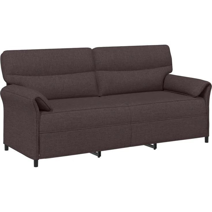 vidaXL Sofa Set 2 stk. Dunkelbraun Stoff 3424875 – Bild 4