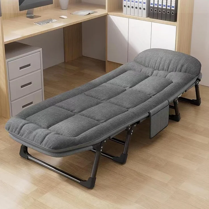 HTI-Living Gästebett Klappbett Irmchen (Stück, 1-St, 1 Klappbett) Gästebett Campingliege verstellbares Kopfteil – Bild 2
