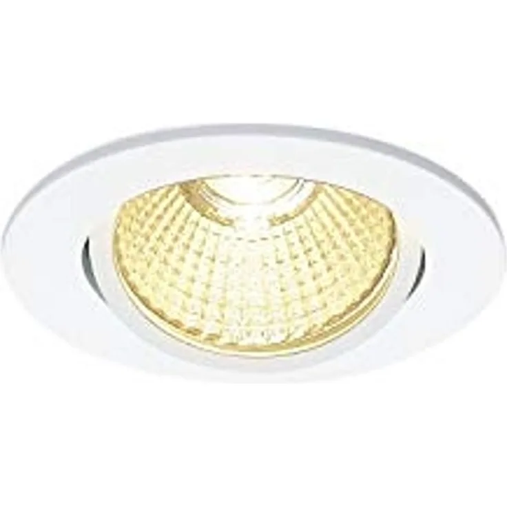SLV No. 1001989 NEW TRIA rund LED Indoor Deckeneinbauleuchte weiß 1800-3000K 7,2W