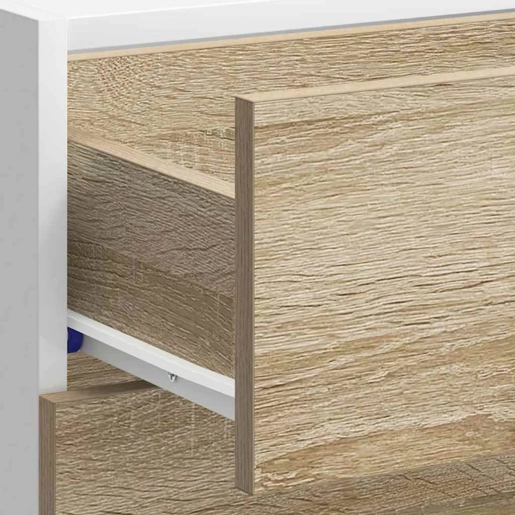 vidaXL Küchenunterschrank Lyon Sonoma-Eiche Holzwerkstoff 854252 – Bild 8